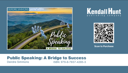Public Speaking: A Bridge to Success — book card